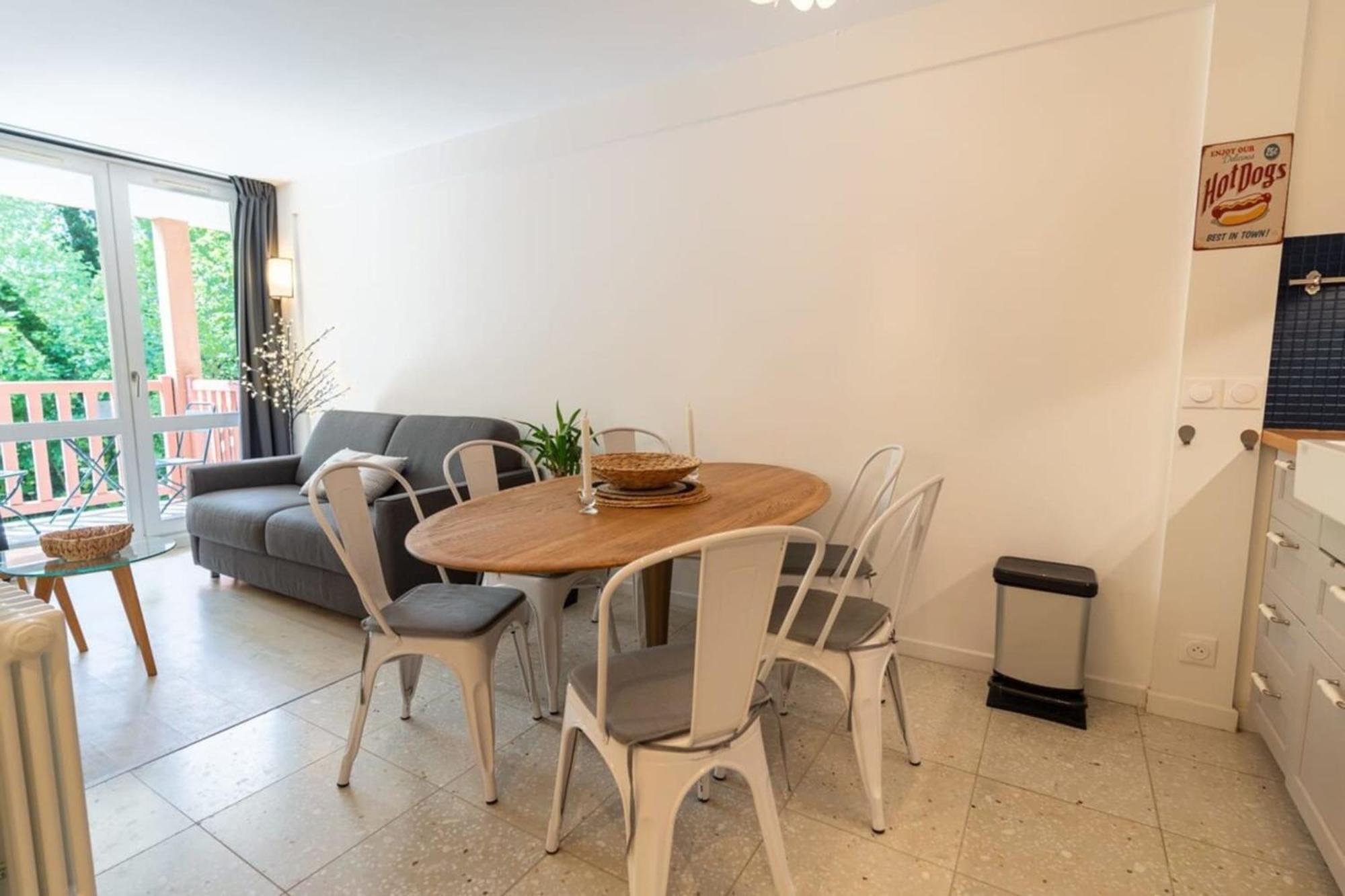 Beautiful Flat With Swimming Pool Tennis Court And Private Car Parking 109 Le Touquet Ngoại thất bức ảnh